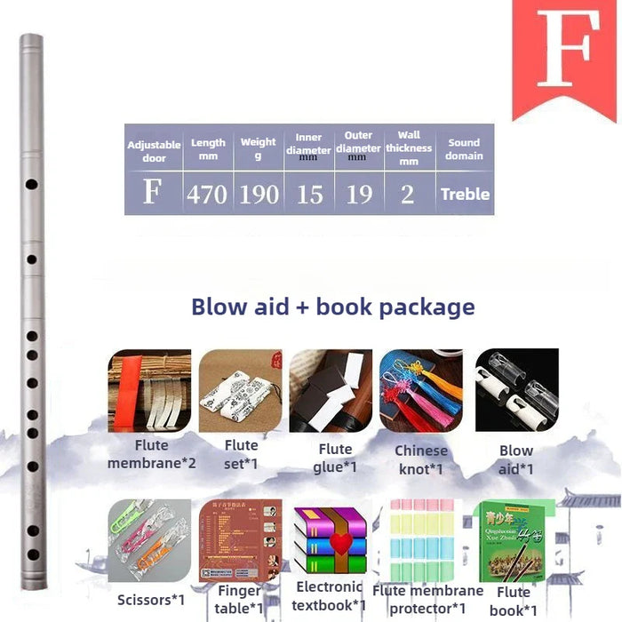 Professional Transverse Flute For Beginners And Children