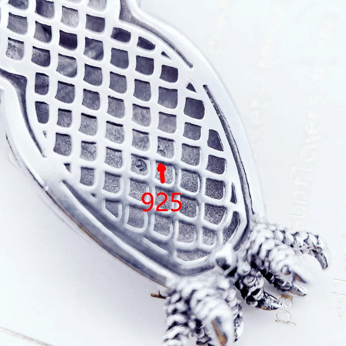 925 Sterling Silver Owl Pendant Fashion Jewelry For Women