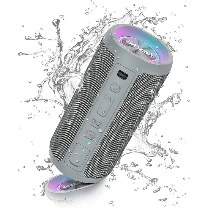 Waterproof Bluetooth Speaker 24W Sound Colourful Lights