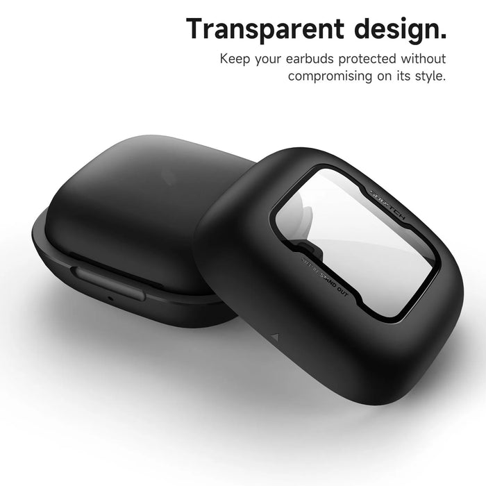 For Beats Powerbeats Pro 2 2025 Magnetic Locking Shockproof Bumper Protective Case With Carabiner & Keyring