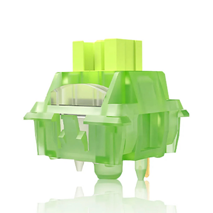 Silent Lime V2 / V3 Mechanical Keyboard Switch Linear / Tactile 5 Pin Hot Swap Diy
