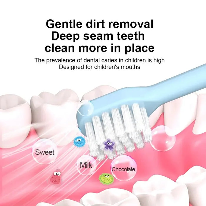 10 Pcs Soft Bristle Toothbrush For Kids 3-12 Yrs