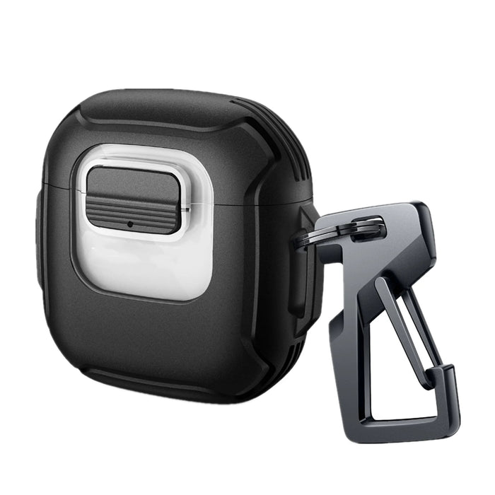 For Bose Quietcomfort Earbuds Ii & Ultra Earbuds Secure Lock Clip Rugged Bumper Shockproof Case With Carabiner & Keyring