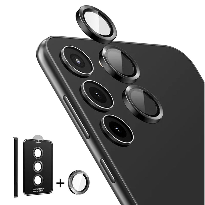 For Galaxy S23 / S23 Plus Scratch-Resistant Ultra-Thin Tempered Glass Camera Lens Screen Protector