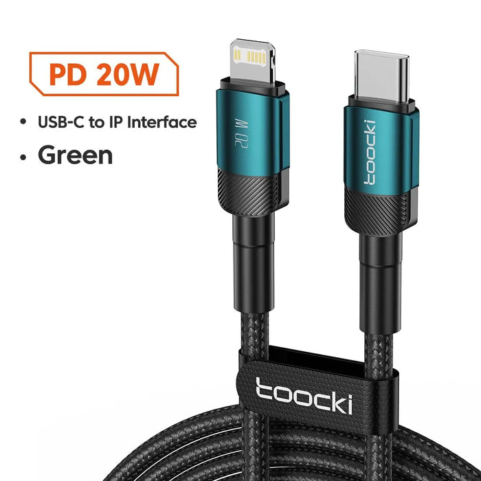 Fast Charging USB C Cable for Iphone and Huawei 1m/2m
