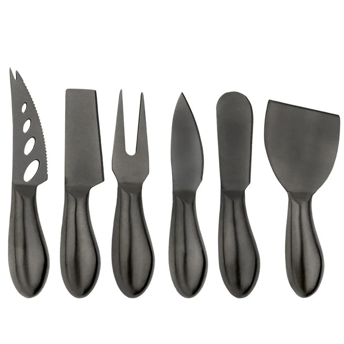 6 Piece Stainless Steel Cheese Knife Set