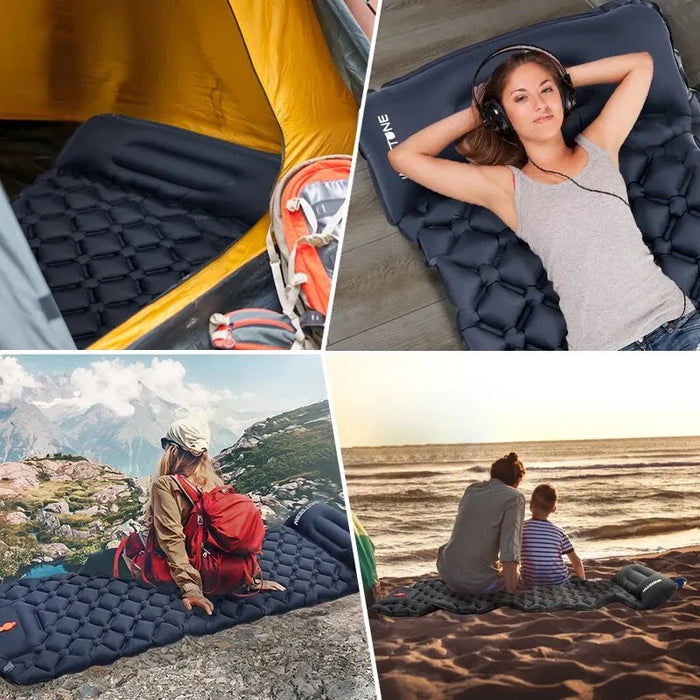 Ultralight Inflatable Camping Mattress with Built in Pump