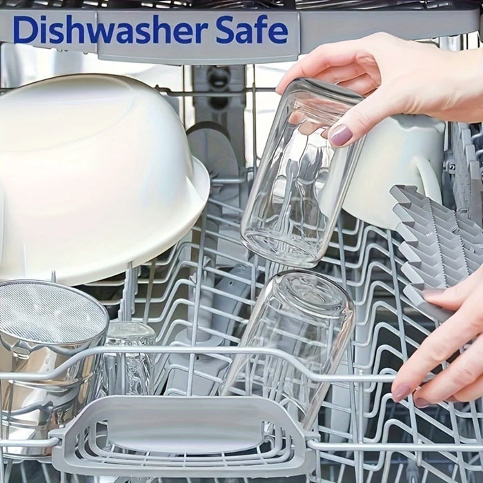 2 / 4 / 6 / 8 Piece 16Oz Can Shaped Glasses With Lids & Straws Insulated