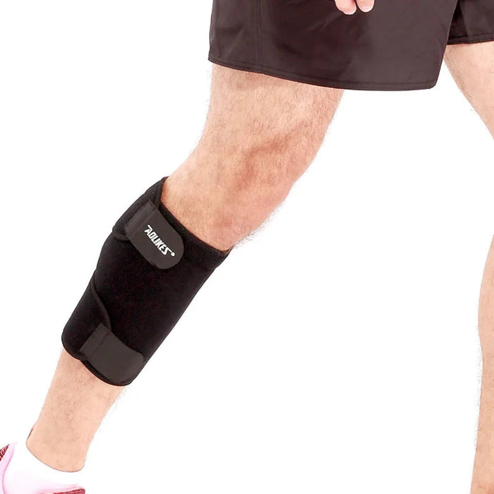 Compression Calf Sleeve For Sports Safety Fits Basketball Cycling And Fitness