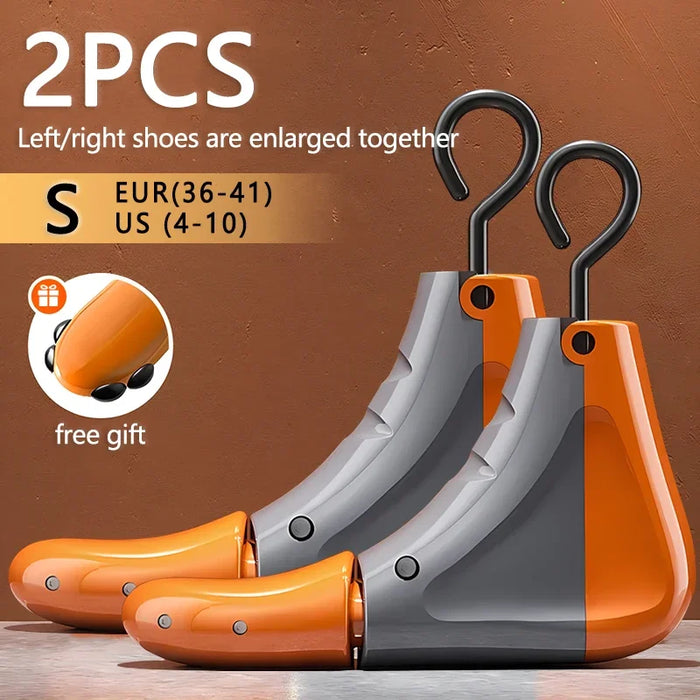 Unisex 2 Pieces Universal Adjustable Length Width High Low Top Shoes Stretcher Expander Extender Keeper Tree