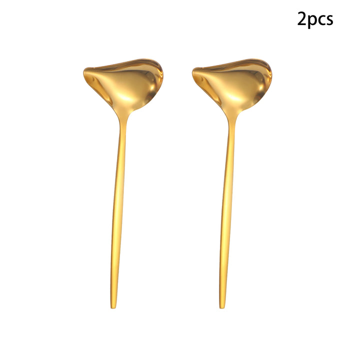 12 Piece Stainless Steel Tableware Set For Hotel Restaurant And Buffet Use