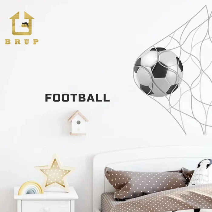 Football Wall Stickers For Kids Room Decor