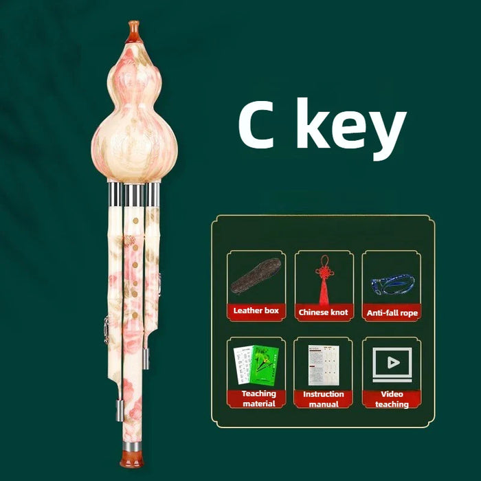 Professional Chinese Resin Hulusi In C Key For Beginners