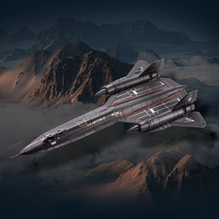 Adult 3D Metal Blackbird Reconnaissance Puzzle Kit