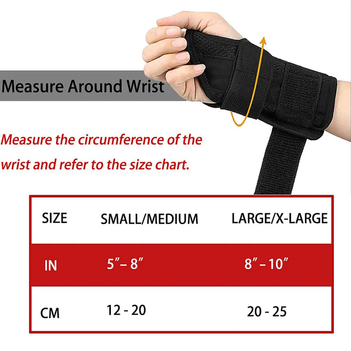 Adjustable Wrist Brace For Carpal Tunnel Pain Relief