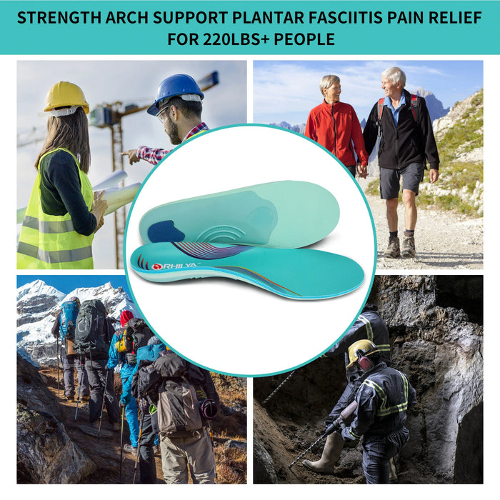 3 Pairs Orthopedic Insoles For Plantar Fasciitis Relief