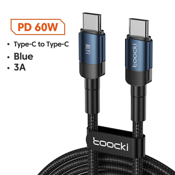 Fast Charging USB C Cable for Iphone and Huawei 1m/2m