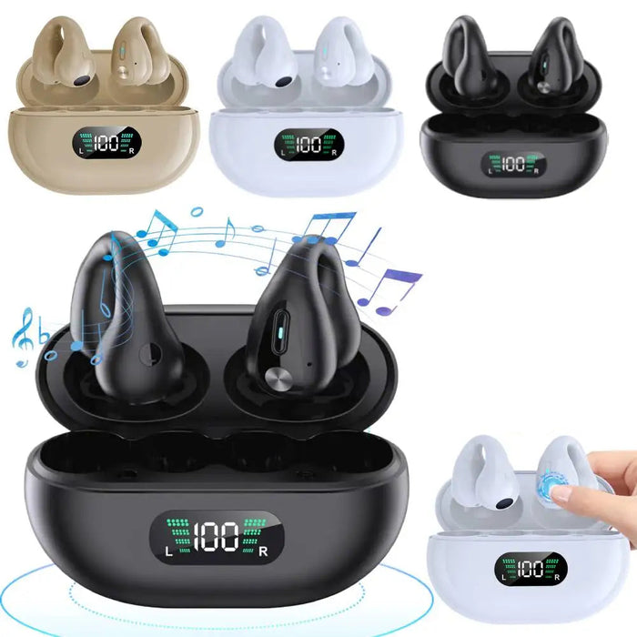 Yyk-Q80 Smart Ai Translator Earbuds 144 Languages Bone Conduction Translation Earphones Hifi Stereo Sports Waterproof Earphone