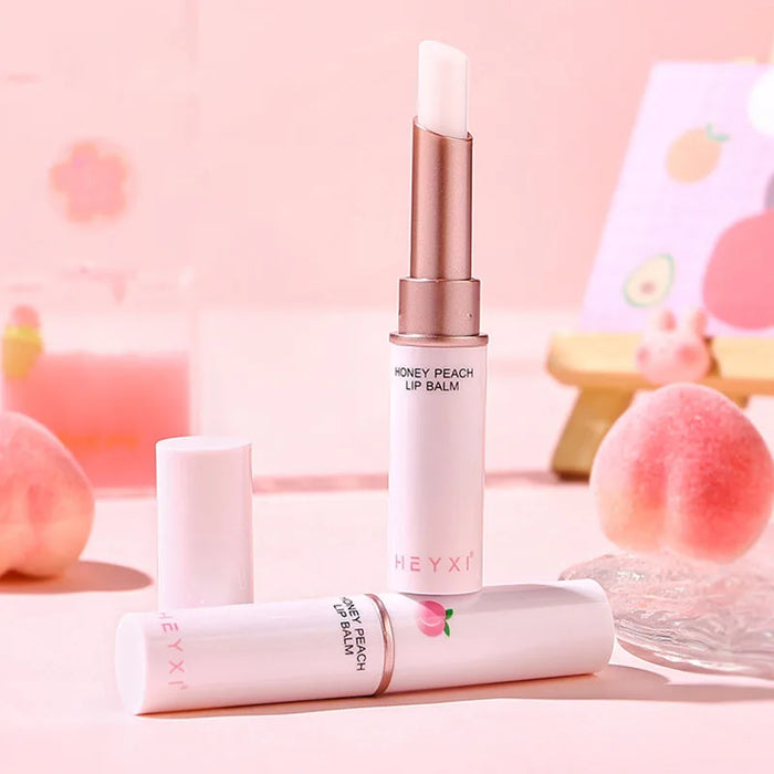 Peach Lip Balm Colour Change Plumper Moisturizer