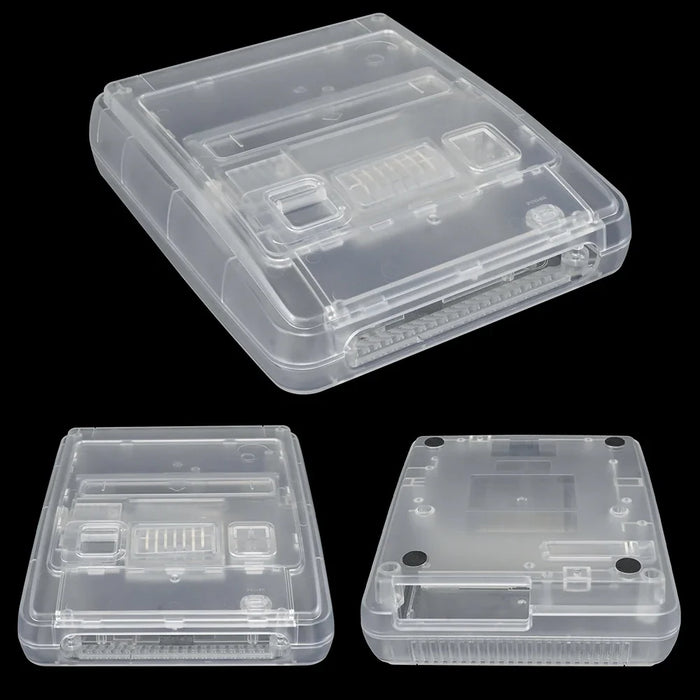 For Super Famicom Console Super Nes Sfc Replacement Case Transparent Box