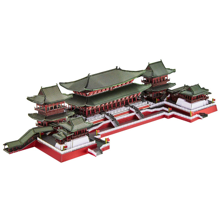232 Piece Metal 3D Puzzle Set For Adults Daming Palace Model Kit