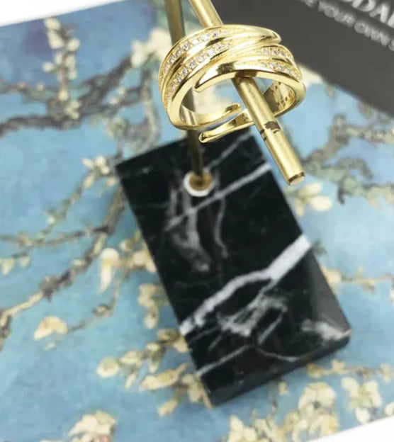 925 Sterling Silver European Style Ring With Leaves For Women