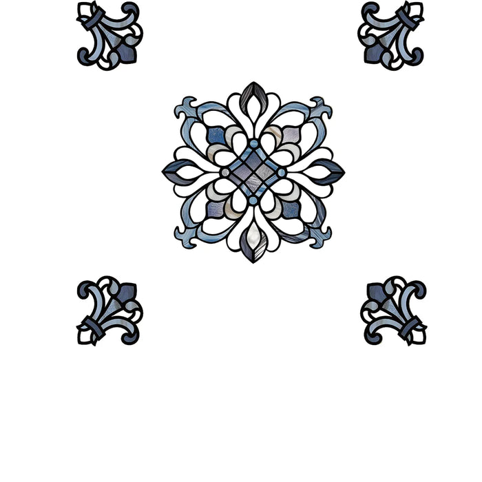 1Pc Moroccan Geometric Window Sticker For Home Decor