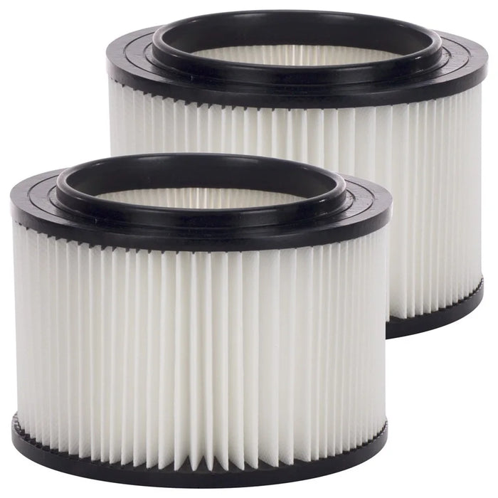 2 Pack Replacement Filters 9-17810 Compatible With 17810 Fits 3 To 4 Gallon Wet / Dry Vacs
