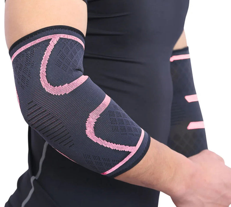 Sports Elbow Brace For Tendonitis & Pain Relief Elastic Compression Sleeve For Golf & Tennis