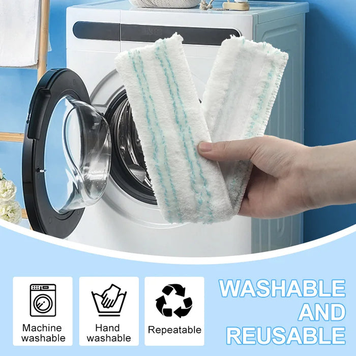 3 Pieces Wet & Dry Window Cleaning Cloths Microfiber Cleaner Replacement Cloths Compatible With Leifheit