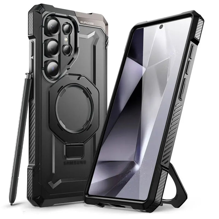 For Samsung Galaxy S25 6.9 Inch Ultra Heavy Duty Magnetic Kickstand Case