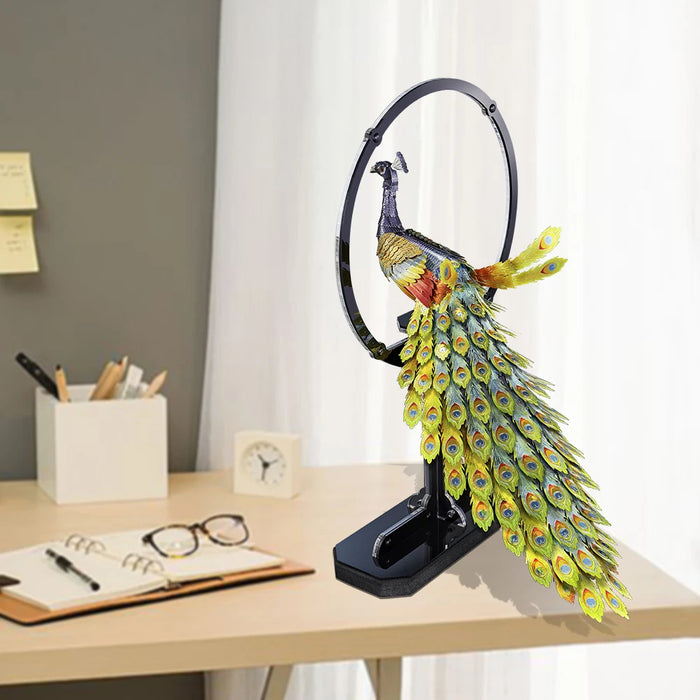 Peacock 3D Metal Puzzle Kit Diy Gift For Teens