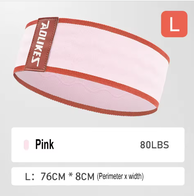 Glute Resistance Bands For Squats & Yoga Hip Booty Workout Loops