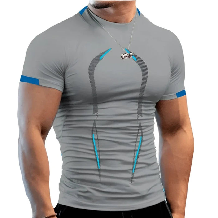 Mens Compression Shirt for Fitness Training
