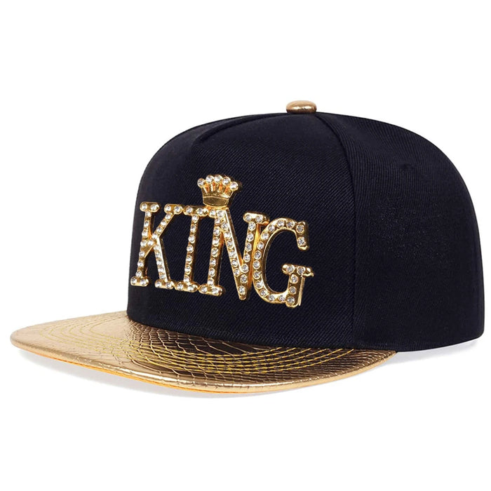 Adjustable King Drill Hip Hop Hat For Outdoor Activities