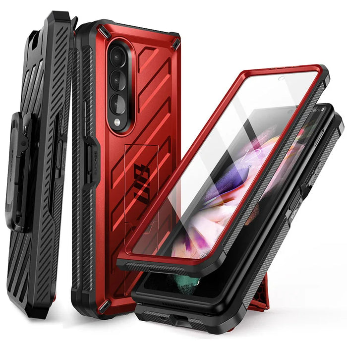 For Samsung Galaxy Z Fold 3 2021 Ub Rugged Belt Clip Case