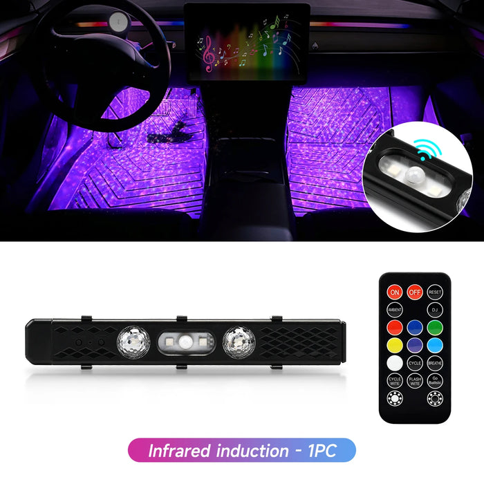 Wireless Usb Car Star Light Interior Decorative Atmosphere Lamp