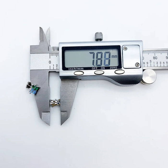 925 Sterling Silver Blueberry Stud Earrings Sweet & Stylish Gift