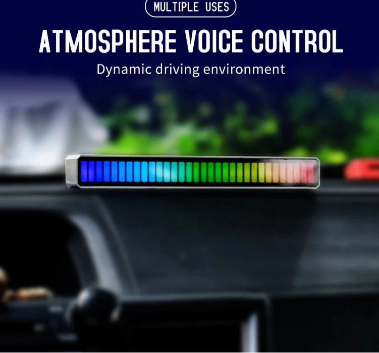 Rgb Sound Control Car Led Strip Music Rhythm Ambient Light