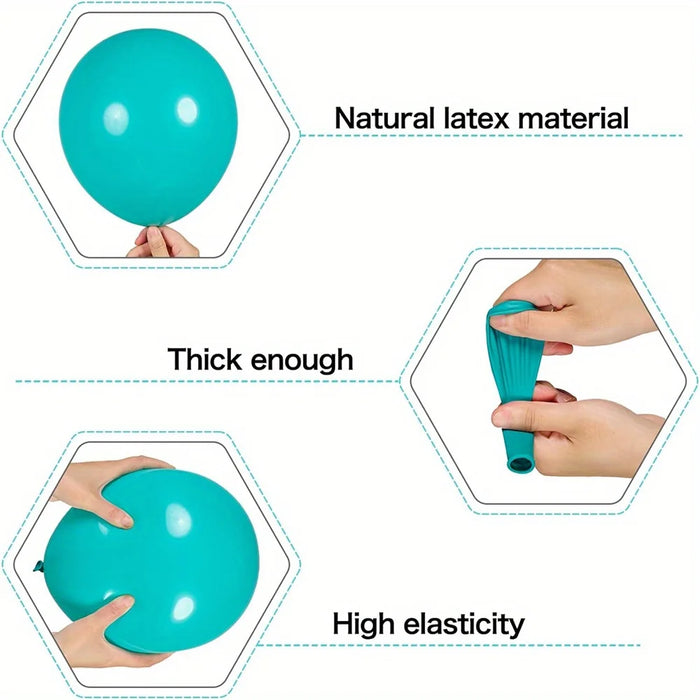 A Winter Wonderland Balloon Wreath Arch Set -136Pcs For Christmas Birthday Wedding - Indoor And Outdoor Decoration Set