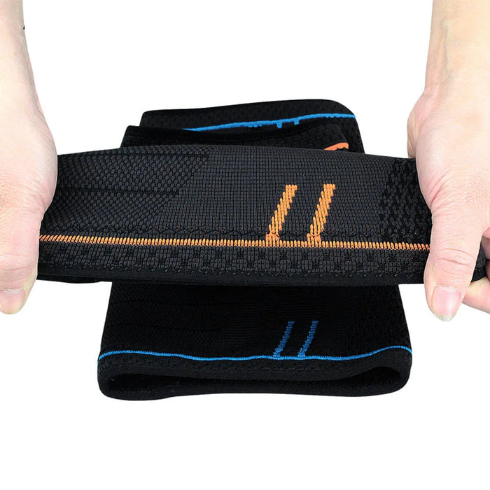 Pair of Non Slip Silicone Knee Pads For Sports Running Cycling Basketball Arthritis & Injury Recovery