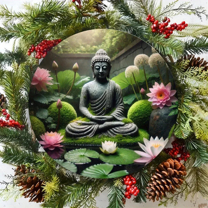 8X8 Inch Inch Round Metal Tin Sign 2D Flat Wall Art Decoration