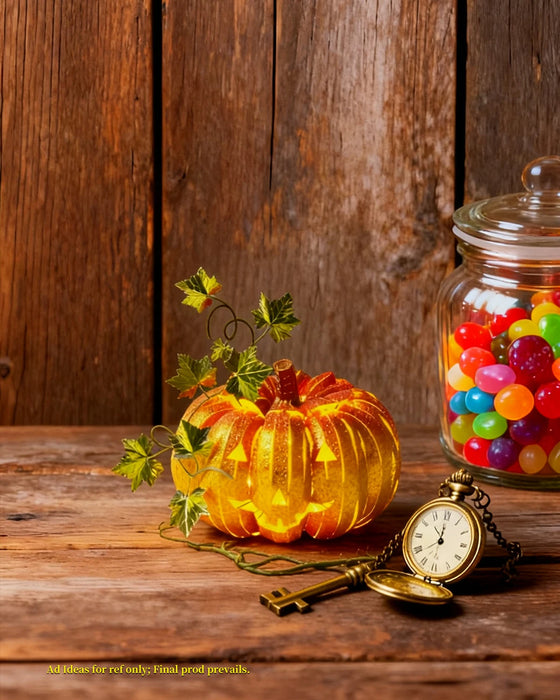 Diy 3D Metal Jack O' Lantern Puzzle For Halloween Gifts