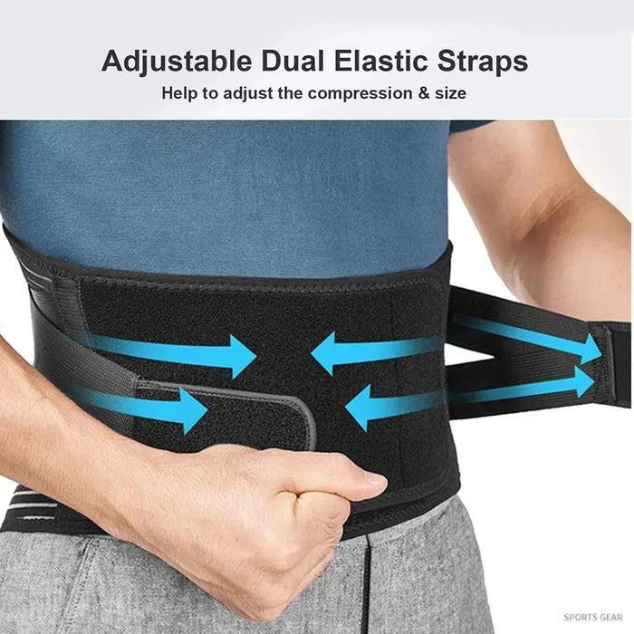 6 Stays Lumbar Support Belt For Gym Pain Relief