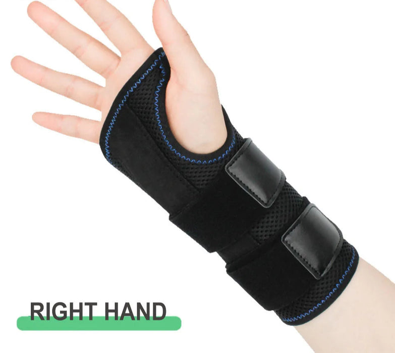 Adjustable Carpal Tunnel Wrist Brace Night Support With 3 Stays