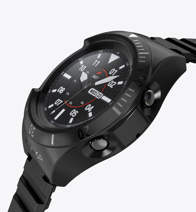 For Galaxy Watch 3 45Mm Adjustable Watch Band Rugged Grade Shockproof Uni-Body Design Strap Case