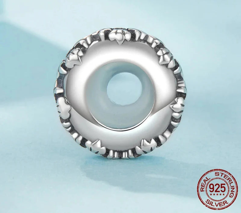 925 Sterling Silver Cross Beads For Diy Bracelets