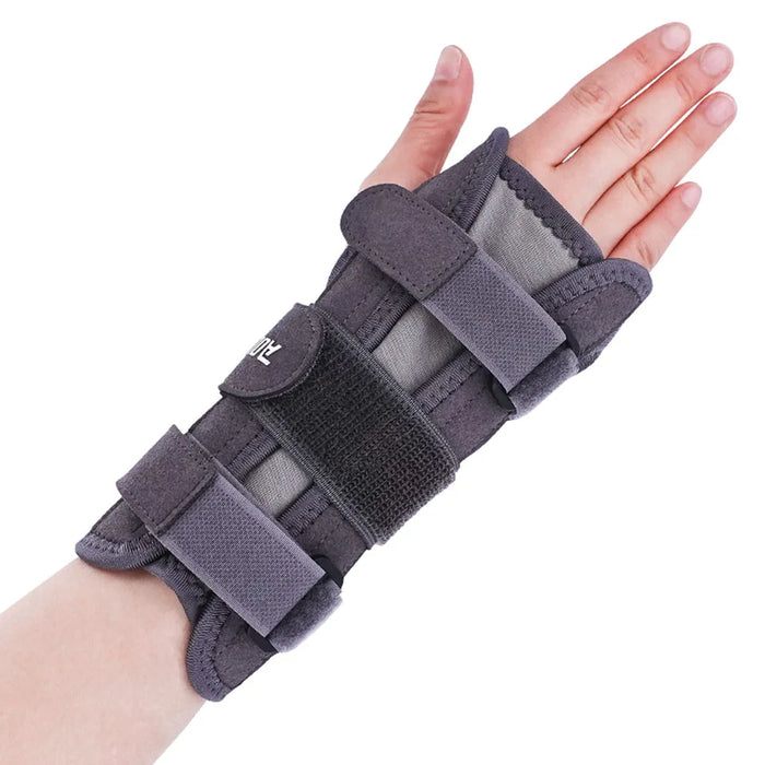 3 Strap Wrist Brace With Metal Splint Relieves Carpal Tunnel Tendinitis Arthritis