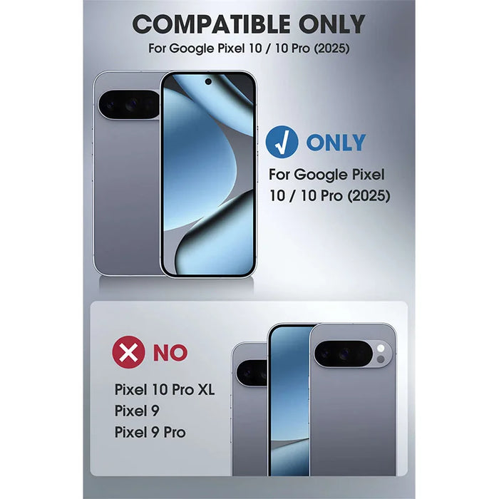 For Google Pixel 10 / Pixel 10 Pro Armorbox Full-Body Heavy Duty Rugged Phone Case With Built-In Screen Protector