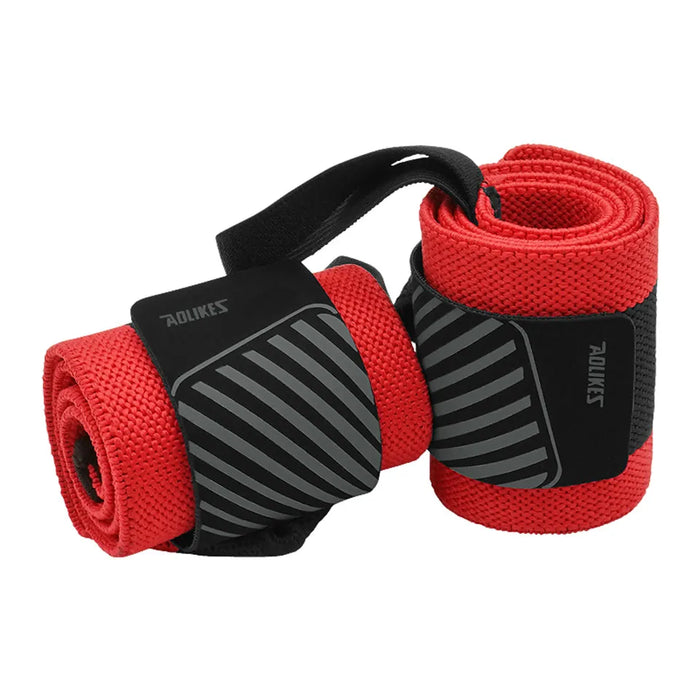 Pair of Extra Strength Wrist Support Straps For Weightlifting